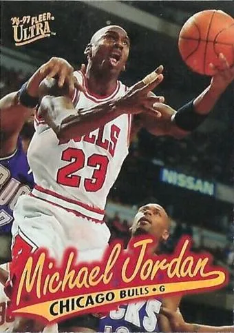 1996-97 Ultra Michael Jordan Gold Medallion #G-16 card image