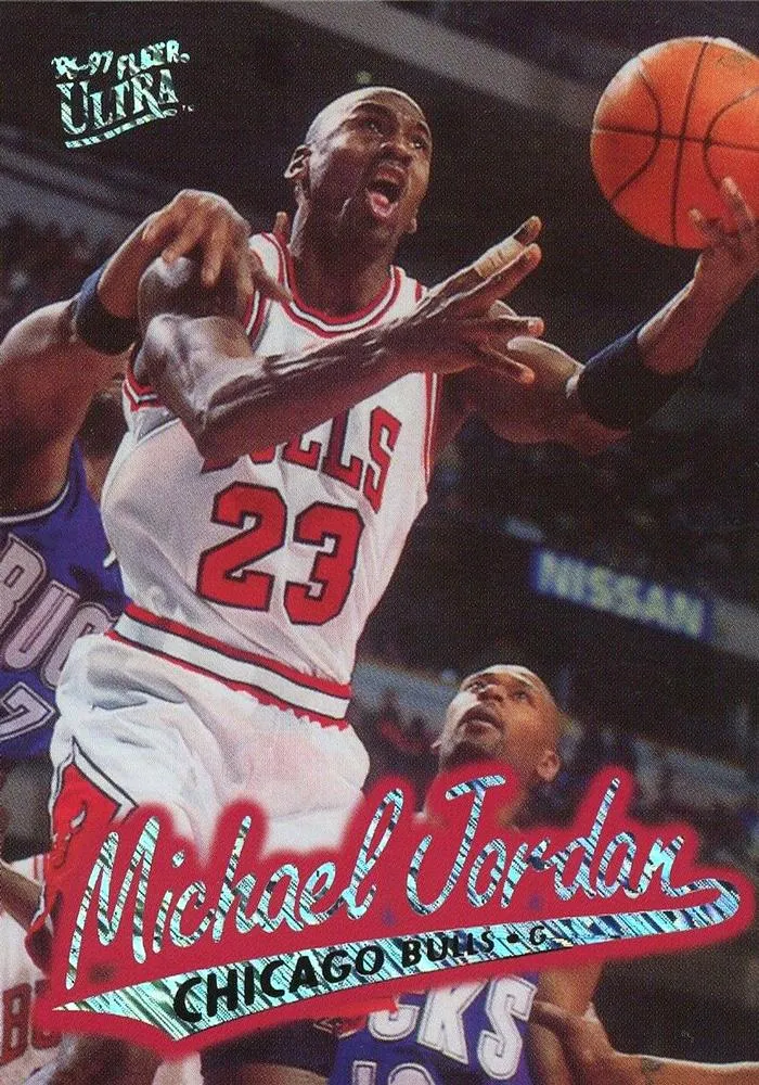 1996-97 Ultra Michael Jordan Platinum Medallion #P-16 card image