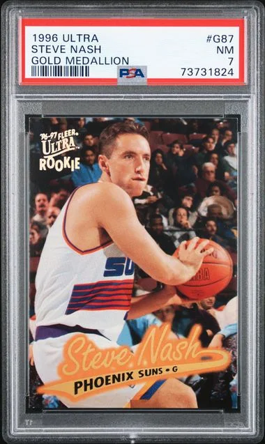 1996-97 Ultra Steve Nash Gold Medallion #G87 card image