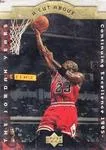 1996-97 Upper Deck A Cut Above: The Jordan Years 3x5 Michael Jordan #CA10 card image