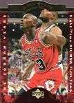 1996-97 Upper Deck A Cut Above: The Jordan Years 3x5 Michael Jordan #CA3 card image