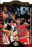 1996-97 Upper Deck A Cut Above: The Jordan Years 3x5 Michael Jordan #CA4 card image