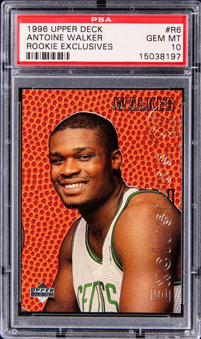 1996-97 Upper Deck Antoine Walker Exclusives #R6 card image
