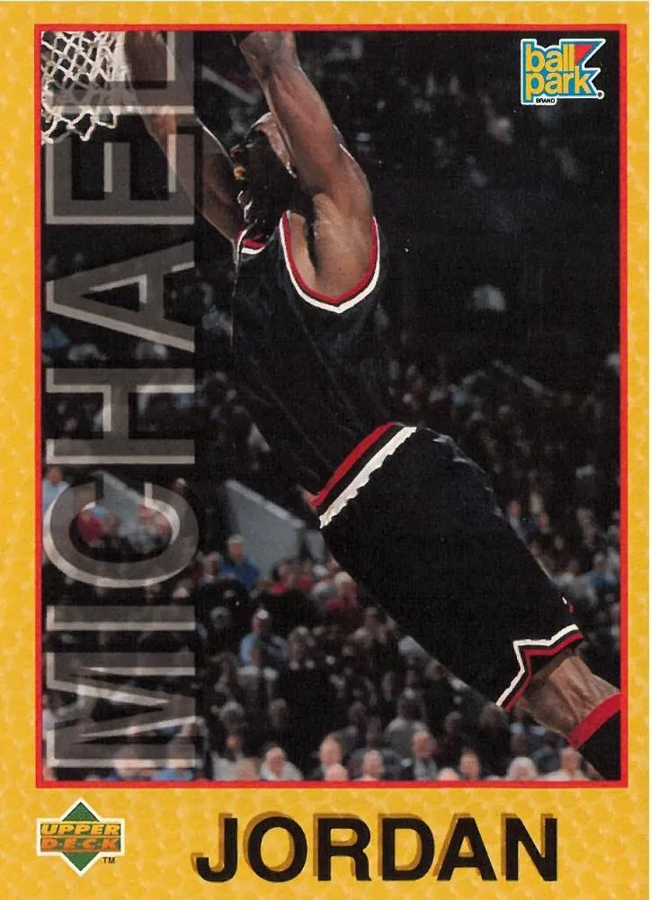 1996-97 Upper Deck Ball Park Michael Jordan Michael Jordan #BP1 card image