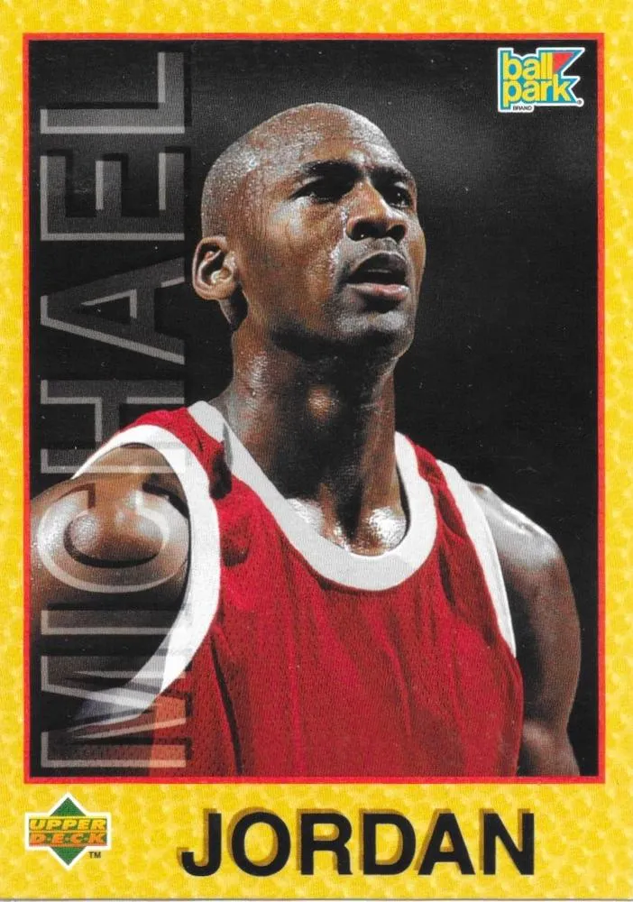 1996-97 Upper Deck Ball Park Michael Jordan Michael Jordan #BP4 card image