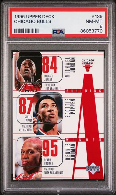 1996-97 Upper Deck Chicago Bulls #139 card image