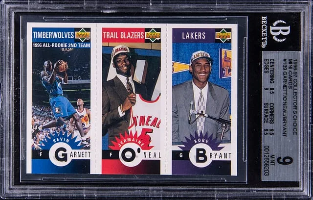 1996-97 Upper Deck Collector's Choice Kobe Bryant #M129 card image