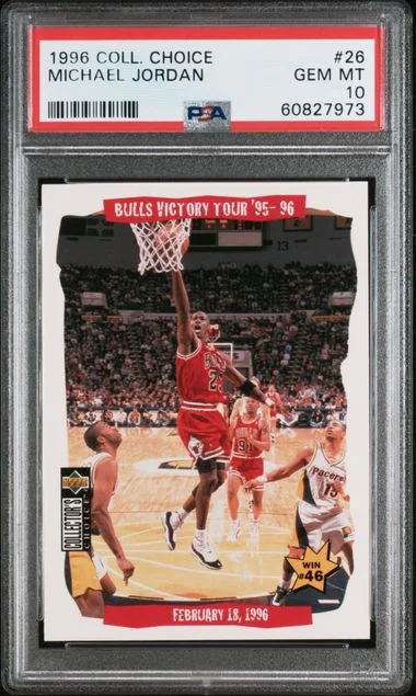 1996-97 Upper Deck Collector's Choice Michael Jordan #26 card image