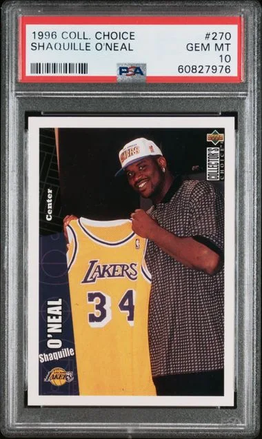 1996-97 Upper Deck Collector's Choice Shaquille O'Neal #270 card image