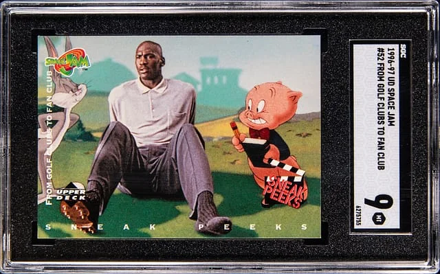 1996-97 Upper Deck From Golf Clubs To Fan Club Space Jam #52 card image