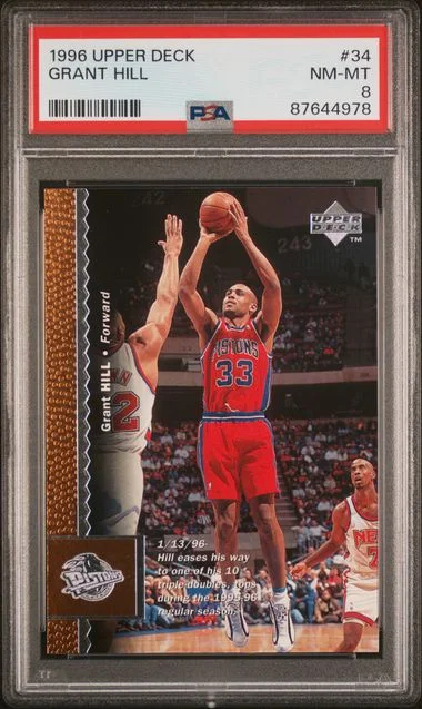 1996-97 Upper Deck Grant Hill #34 card image