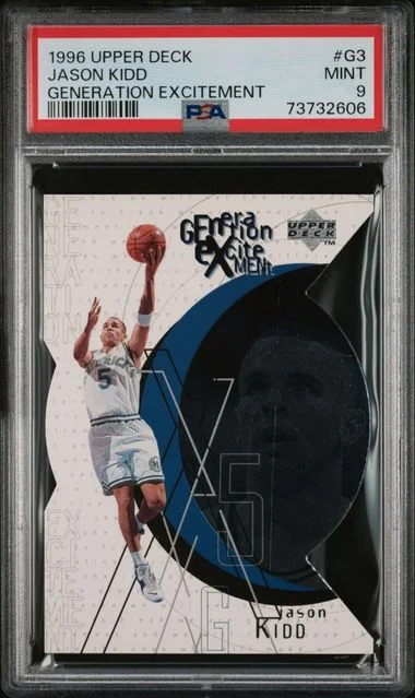1996-97 Upper Deck Jason Kidd Generation Excitement #G3 card image