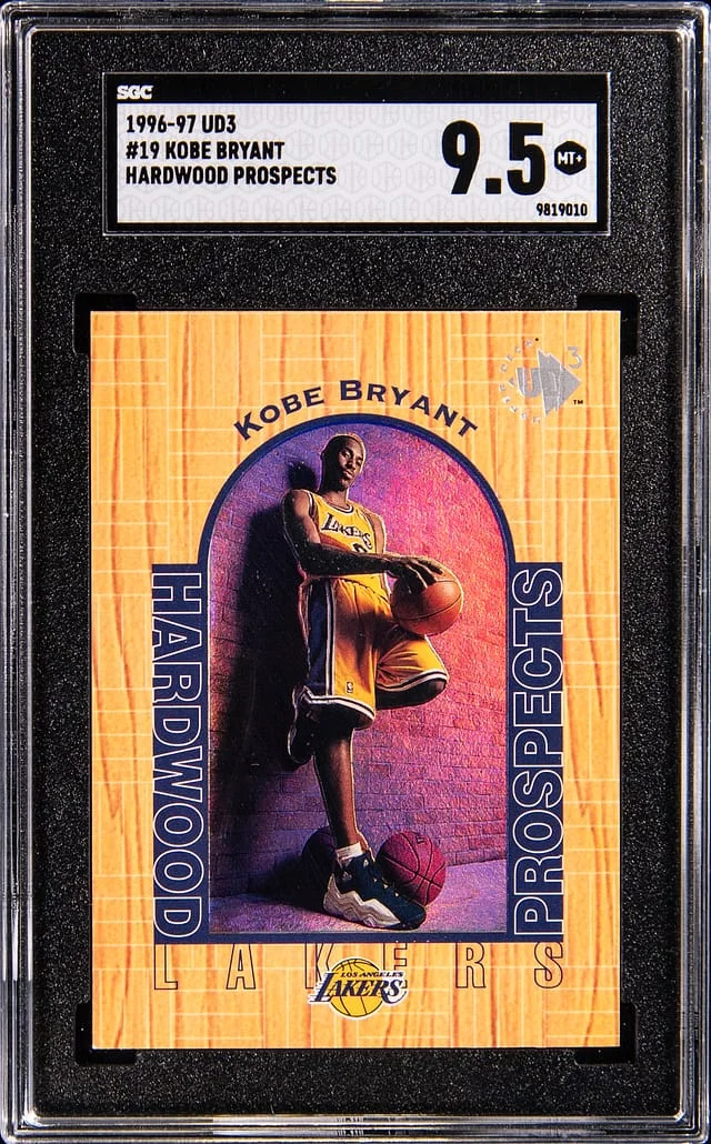 1996-97 Upper Deck Kobe Bryant UD3 #19 card image