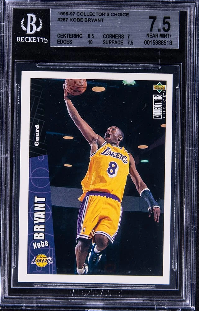 1996-97 Upper Deck Kobe Bryant Collector Choice #267 card image