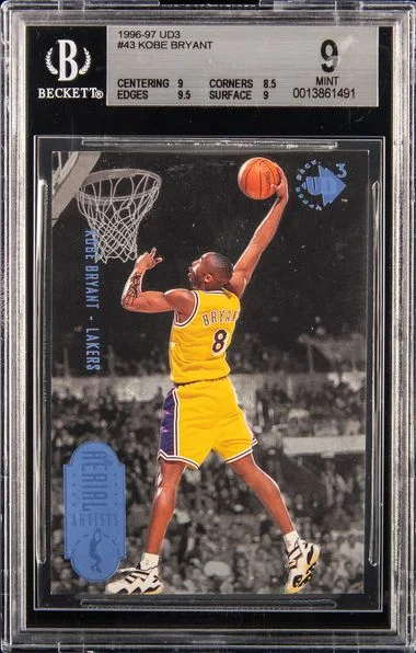1996-97 Upper Deck Kobe Bryant UD3 #43 card image