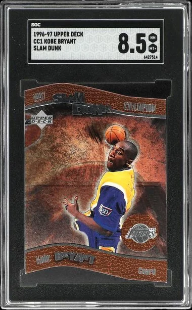 1996-97 Upper Deck Kobe Bryant Slam Dunk #CC1 card image