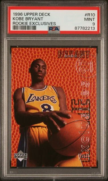 1996-97 Upper Deck Kobe Bryant Exclusives #R10 card image