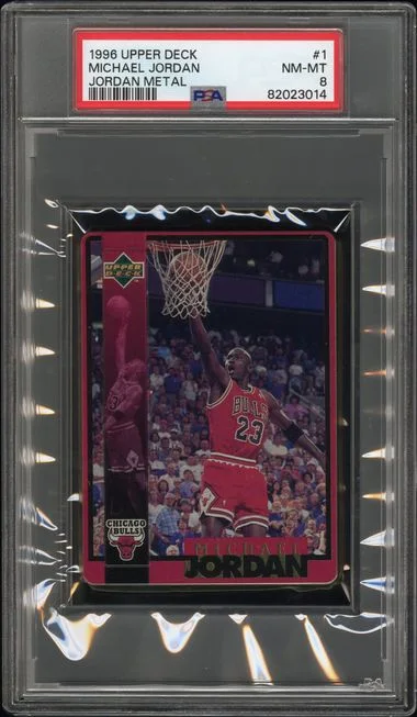 1996-97 Upper Deck Michael Jordan Jordan Metal #1 card image