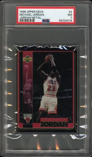 1996-97 Upper Deck Michael Jordan Jordan Metal #2 card image