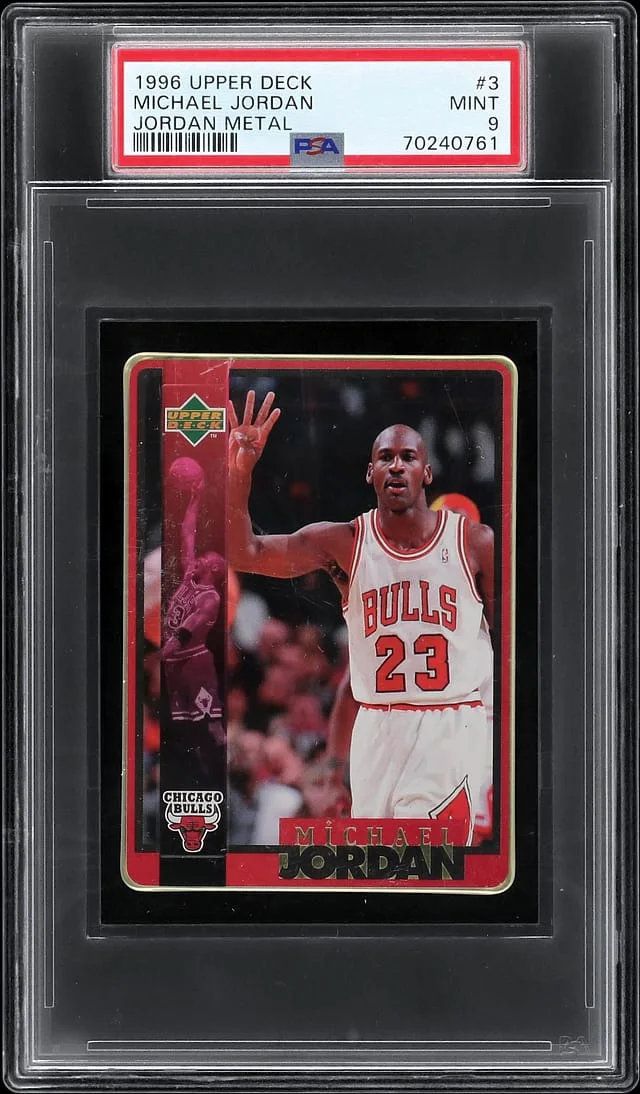 1996-97 Upper Deck Michael Jordan Jordan Metal #3 card image
