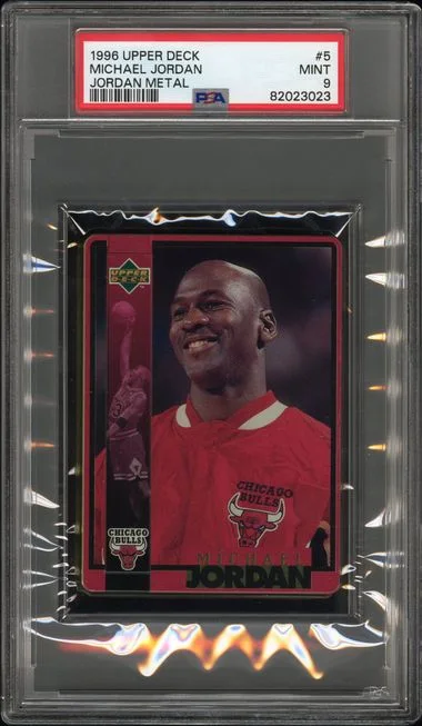 1996-97 Upper Deck Michael Jordan Jordan Metal #5 card image