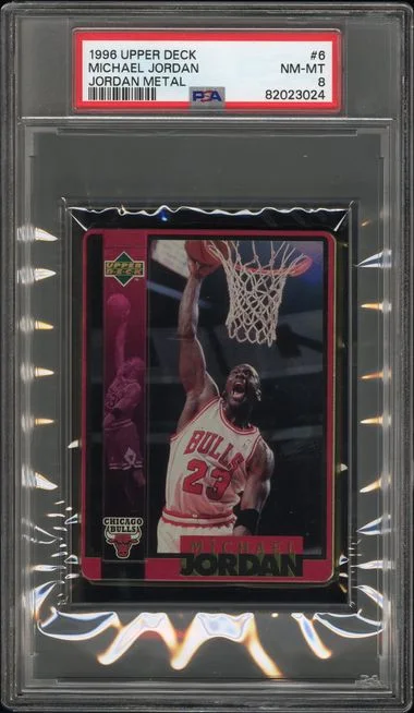 1996-97 Upper Deck Michael Jordan Jordan Metal #6 card image