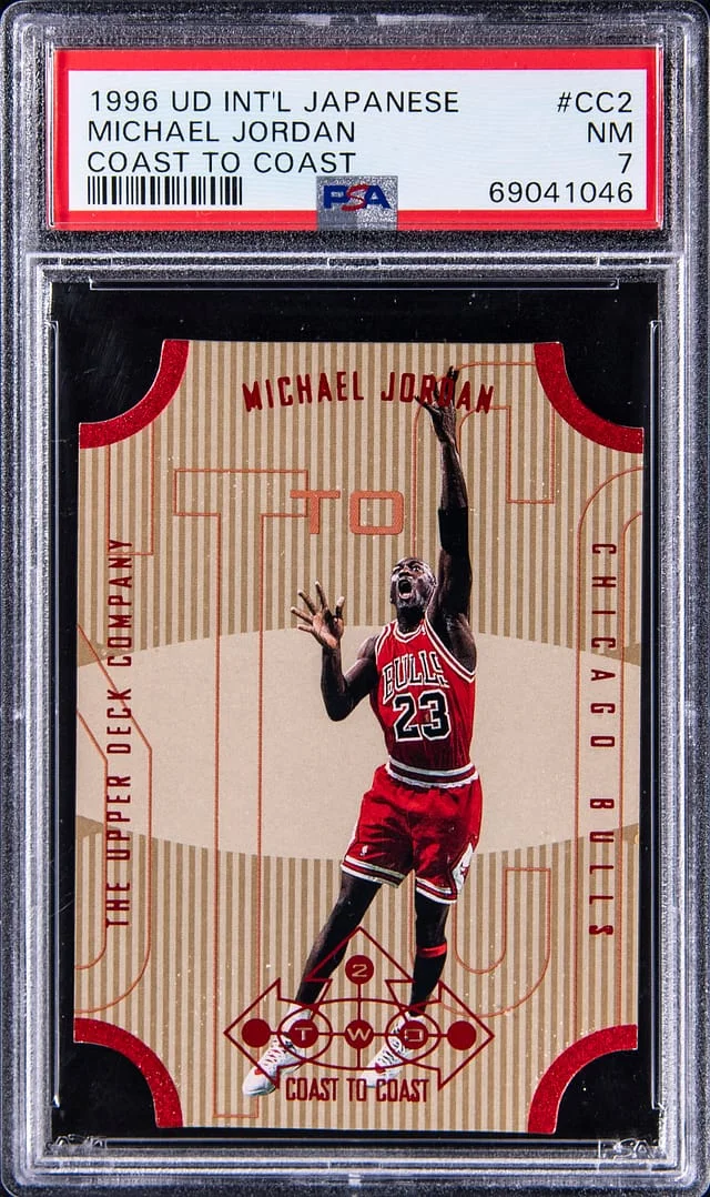 1996-97 Upper Deck Michael Jordan International Japanese Coast to Coast #CC2 card image