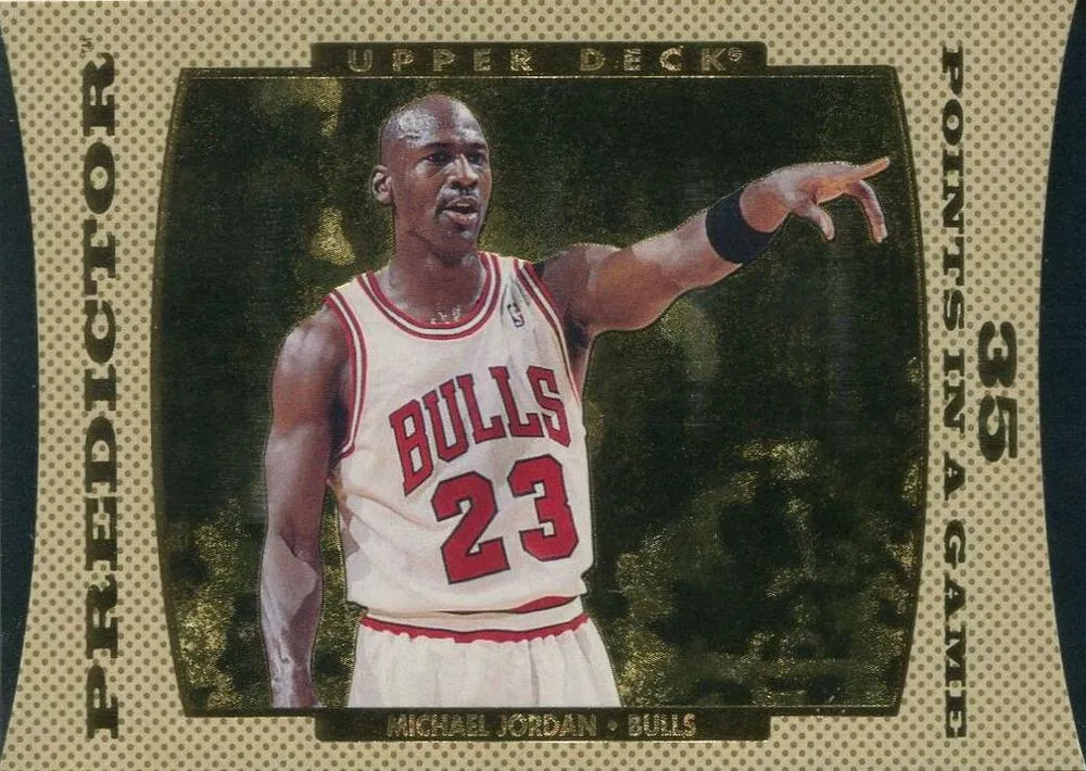 1996-97 Upper Deck Michael Jordan Predictors II #P2 card image