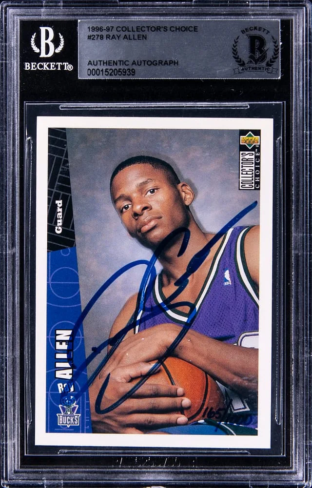 1996-97 Upper Deck Ray Allen Collector Choice #278 card image