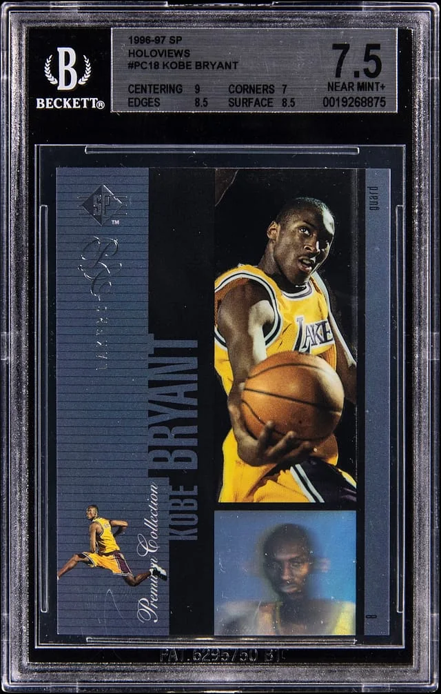 1996-97 Upper Deck SP Kobe Bryant Holoviews #PC18 card image