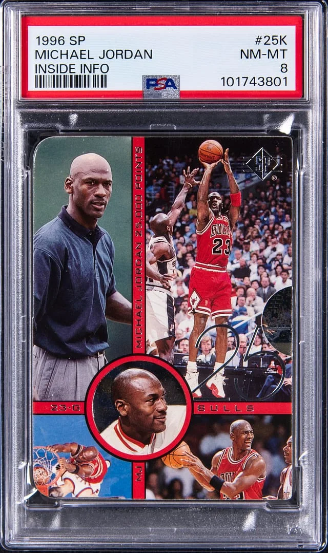 1996-97 Upper Deck SP Michael Jordan Inside Info #25K card image