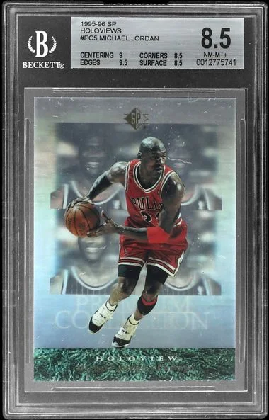1996-97 Upper Deck SP Michael Jordan Holoviews #5 card image