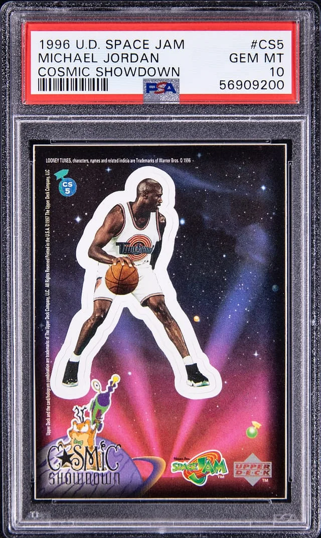 1996-97 Upper Deck Space Jam Cosmic Showdown Michael Jordan #no-number card image