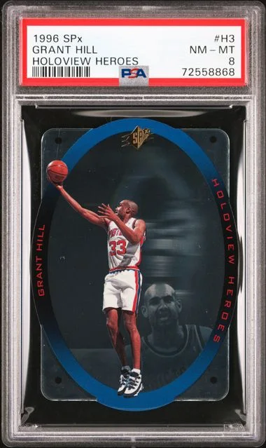 1996-97 Upper Deck SPx Grant Hill Holoview Heroes #H3 card image