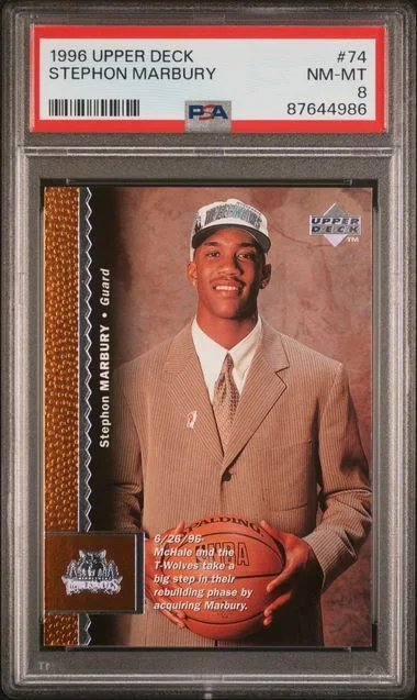 1996-97 Upper Deck Stephon Marbury #74 card image