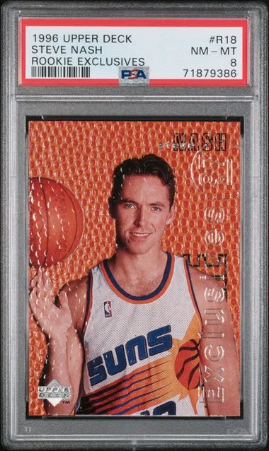 1996-97 Upper Deck Steve Nash Exclusives #R18 card image