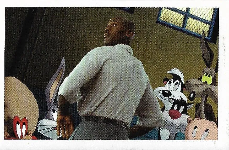 1996 Baio Space Jam Stickers Michael Jordan #29 card image