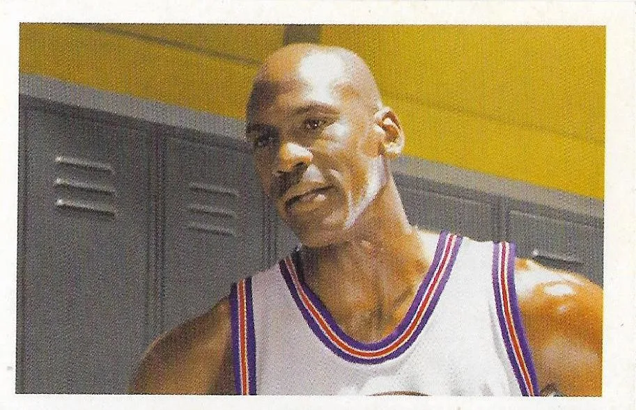 1996 Baio Space Jam Stickers Michael Jordan #31 card image