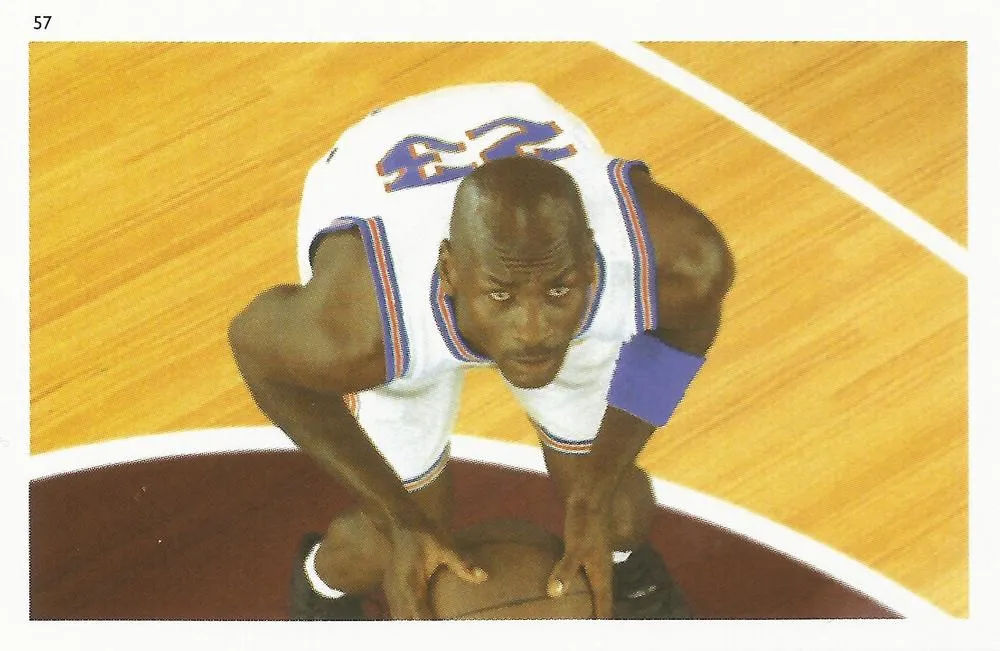 1996 Baio Space Jam Stickers Michael Jordan #57 card image