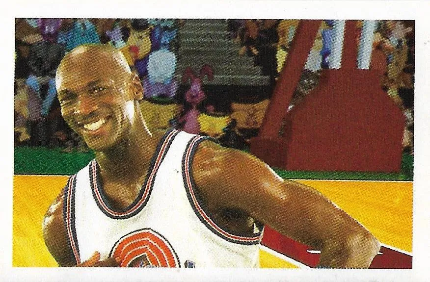 1996 Baio Space Jam Stickers Michael Jordan #60 card image