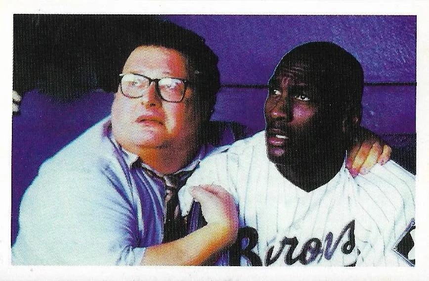 1996 Baio Space Jam Stickers Michael Jordan #7 card image
