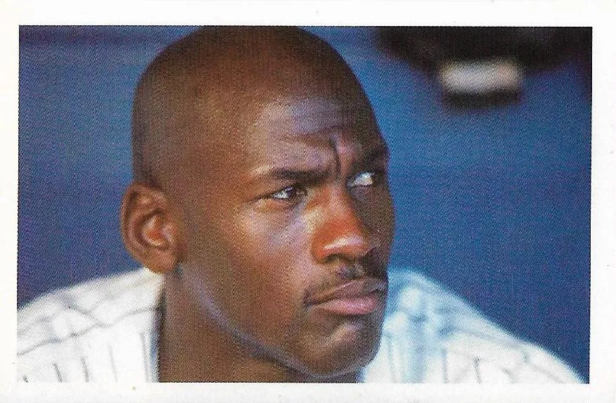 1996 Baio Space Jam Stickers Michael Jordan #8 card image