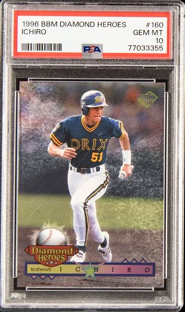 1996 Bbm Diamond Heroes Ichiro #160 card image