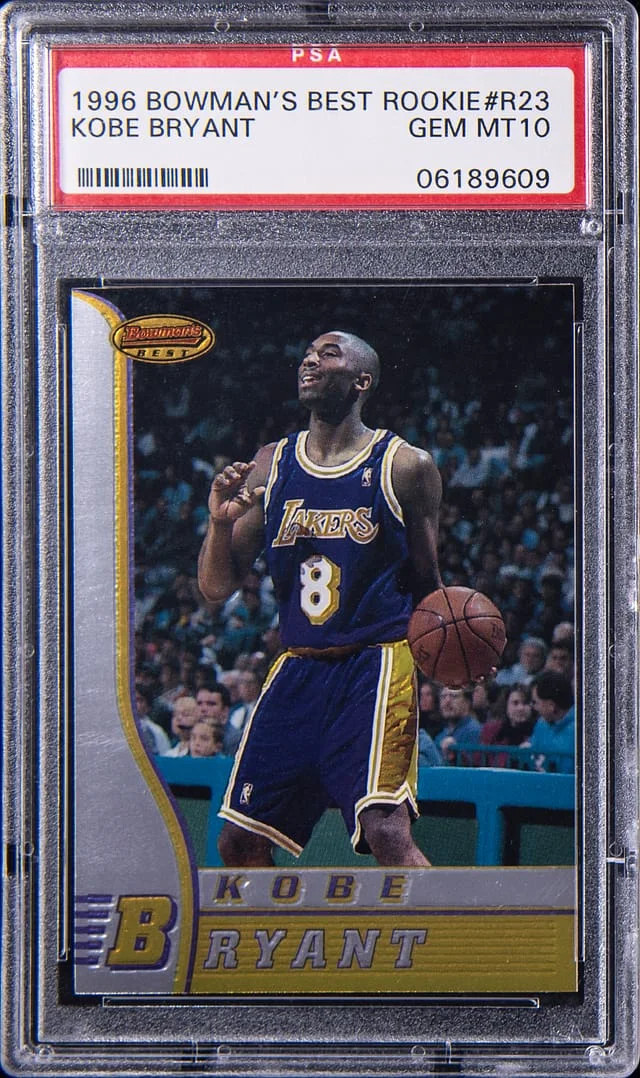 1996 Bowman Best Kobe Bryant #R23 card image
