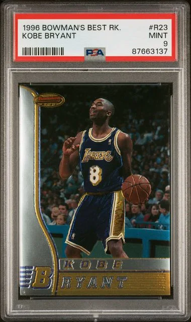 1996 Bowman's Best Kobe Bryant #R23 card image