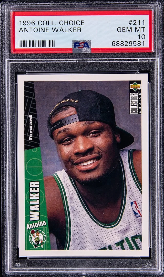 1996 Collector's Choice Antoine Walker #211 card image