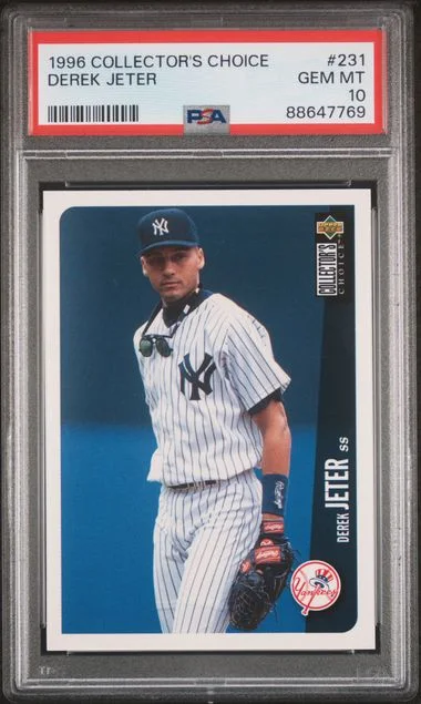1996 Collector's Choice Derek Jeter #231 card image