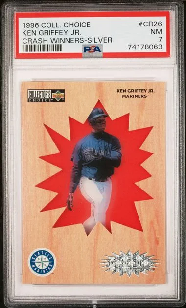 1996 Collector's Choice Ken Griffey Jr. Crash Winners #CR26 card image
