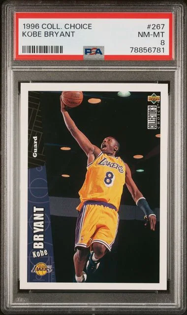 1996 Collector's Choice Kobe Bryant #267 card image