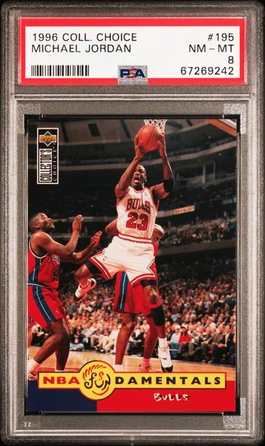 1996 Collector's Choice Michael Jordan #195 card image